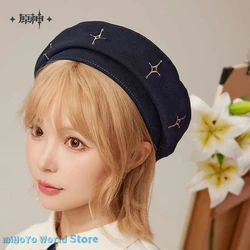 [Genuine] Albedo Beret MiHoYo Official Original Genshin Impact Albedo Theme Impression Hat Doujin Woman Beret Cosplay Gifts