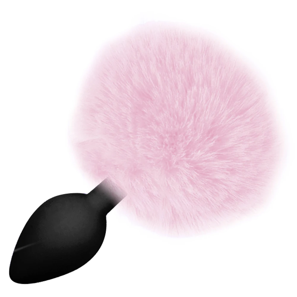Mini Bunny Tail Anal Sex Toys Fox Tail Butt Plug Sexy Plush Cat Ear Headband Set Massage Sex toys For Women Couples Gay Cosplay