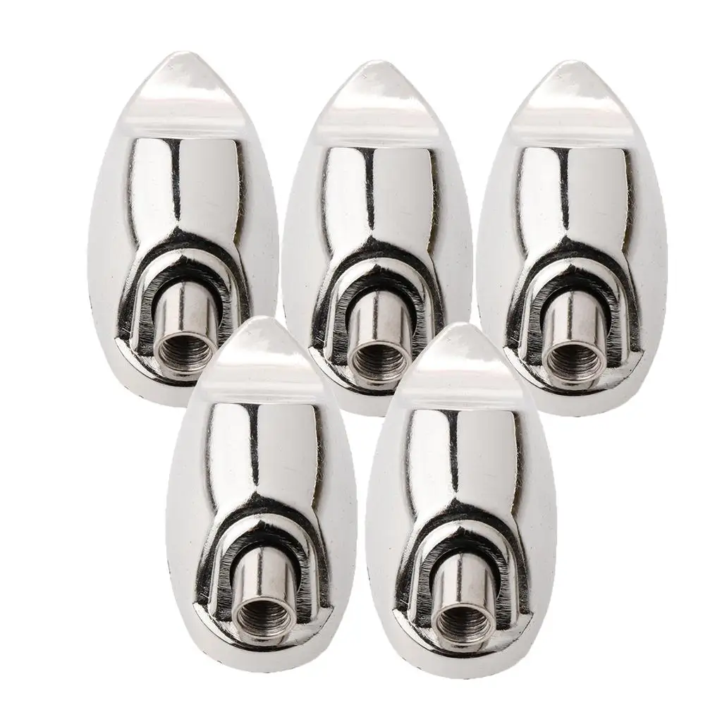 5 uds Snare Drum garra gancho lengüetas de bombo para piezas del Kit de batería