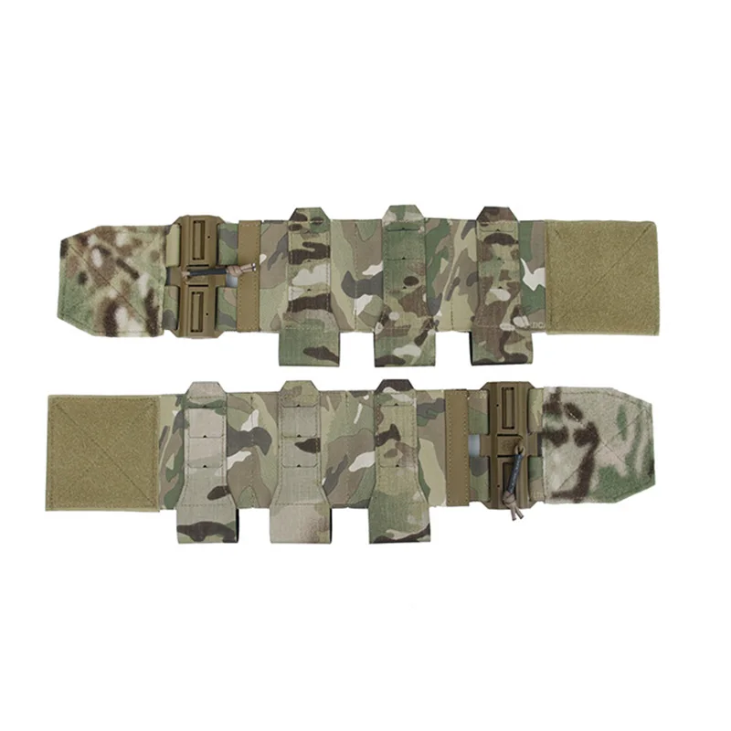 

The Black Ships Magnetic Lock Quick Release Plate Carrier Elastic Cummerbund With Magazine Pockets MC Multi Camo TBS045