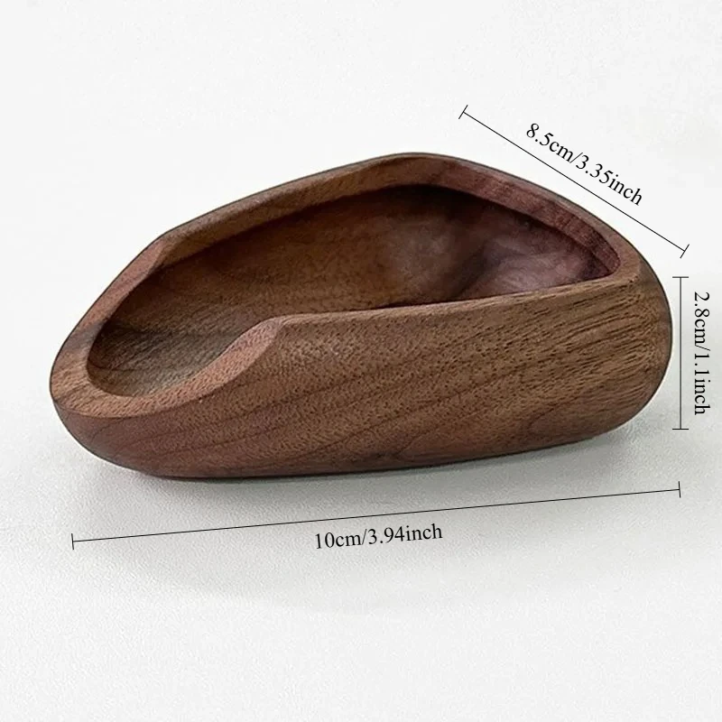 Coffee Beans Dose Trays Solid Wood Walnut Bean Shovel Scoops Measure Tea Separator Vessel Espresso Kitchen Tools view 2
