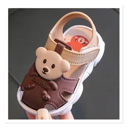 Sandales d'été pour bébé, chaussures de marche respirantes, semelle souple, 0, 1, 2-3 ans