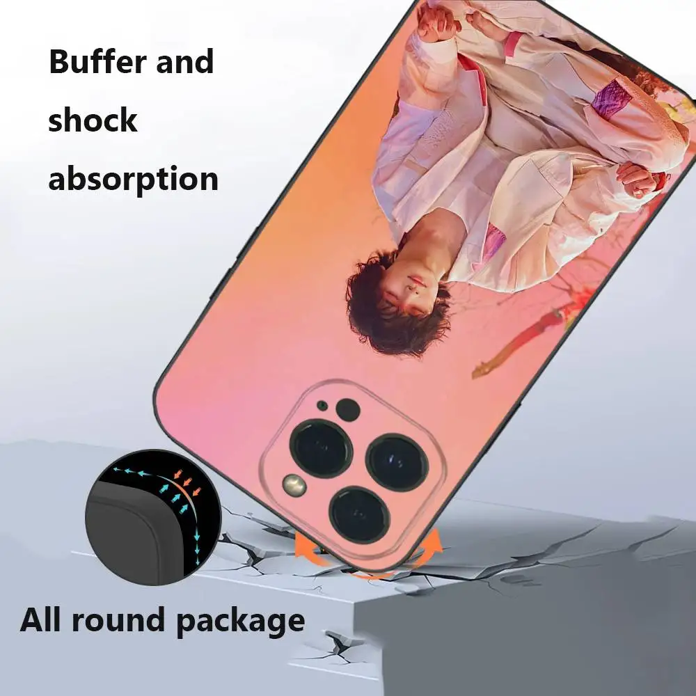 حافظة لهاتف آيفون 16 15 14 13 12 Mini 11 Pro XS Max X XR SE5 6 7 8 Plus غطاء من السيليكون الناعم
