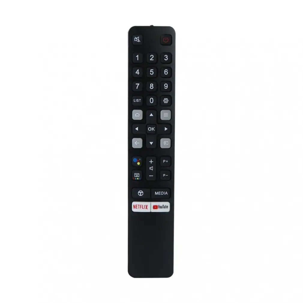 RC901V FMR1 For TCL Android 4K LED Smart TV Bluetooth Voice Remote Control RF w/ Netflix Youtube Apps