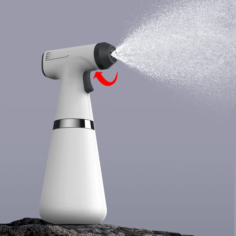 Imagem -05 - Garrafa de Spray Usb Recarregável Pulverizador Casa Jardim Rega Pode Bateria Elétrica Automática Desinfectar Irrigação Suprimentos 500ml