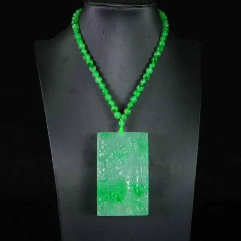 

Guanyin Brand Pendant, Natural Quartzite High Ice Pendant, New Model.
