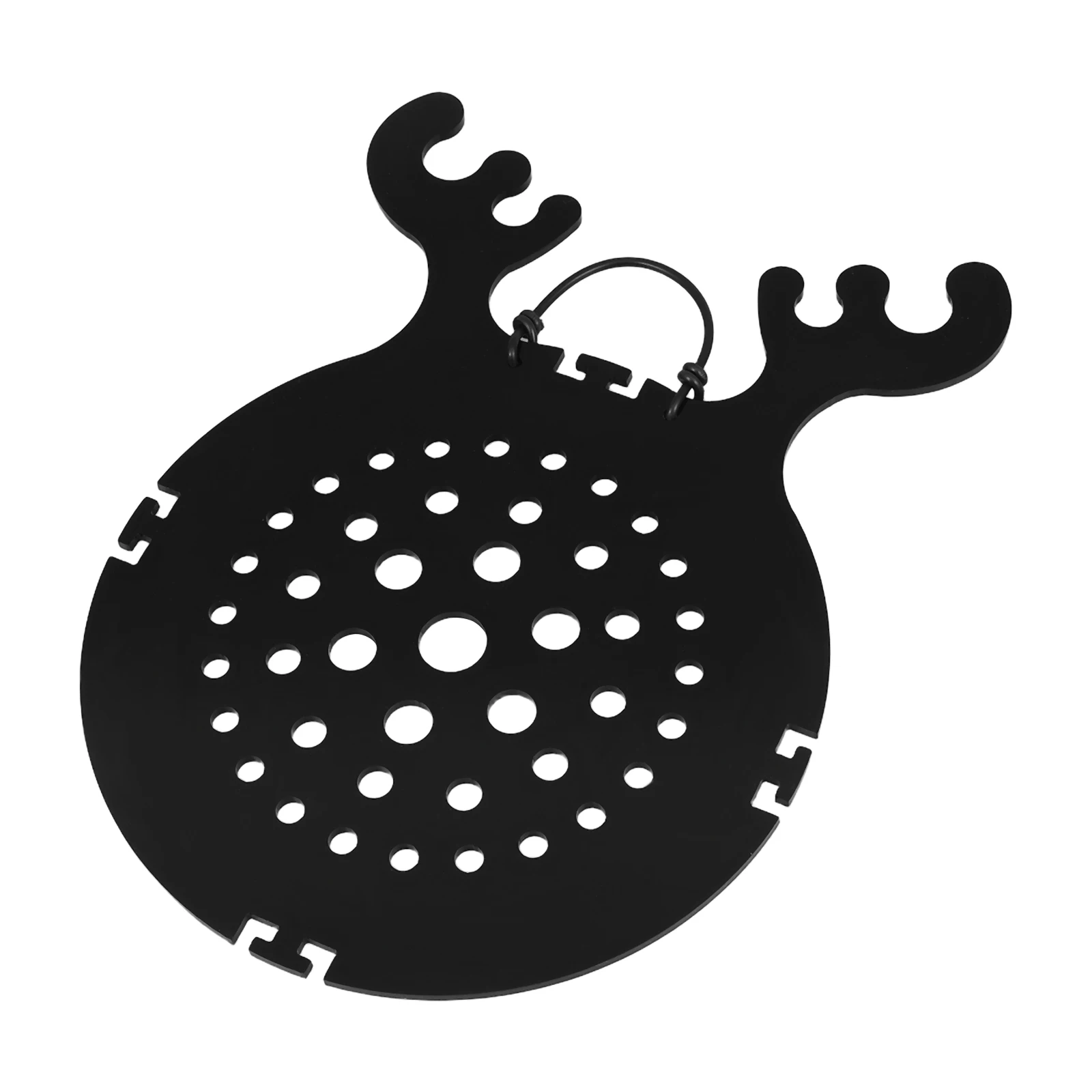 

1 шт. Staghorn крепление для папоротника украшение плантатор черный домашний подвесной декор зелени Staghorn вертикальный садовый держатель