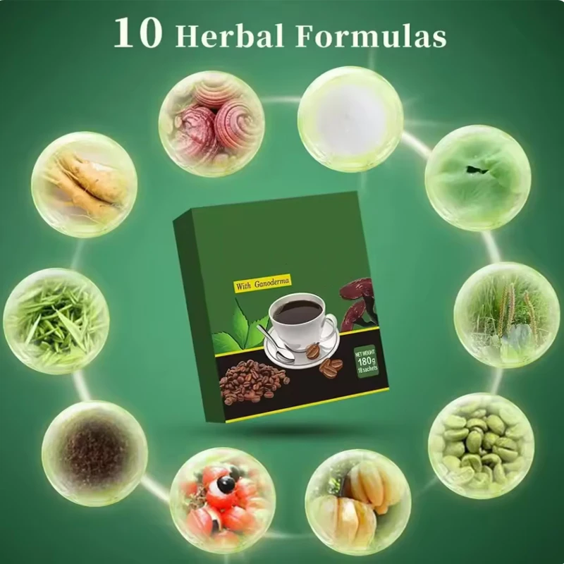 2set Natural Slim Green Coffee Box For Women's and Men's Weight Loss Fast Sliming Home Essential Decoratio