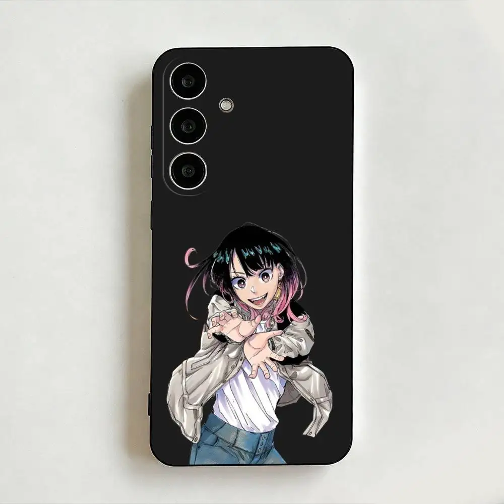 Akane Osaki Akane Banashi  Black Shell Phone Case For Samsung Galaxy A73,A72,A71,A70,A53,A52,Cover Others Soft