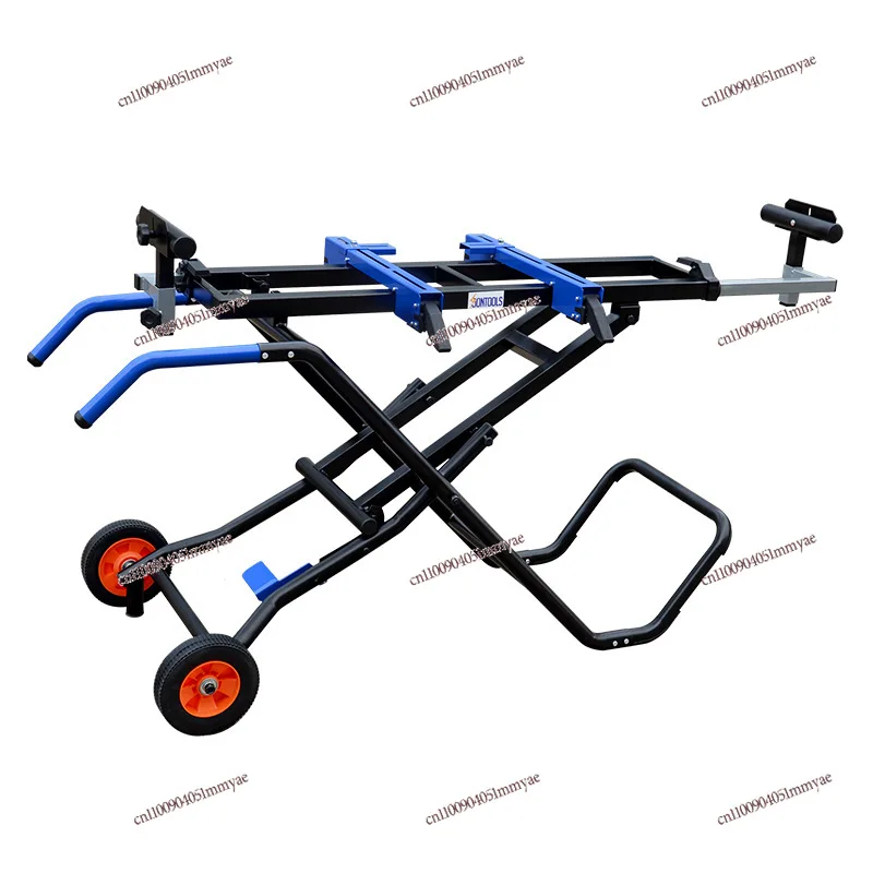

Multi-Functional Miter Saw Stand Portable Aluminum Work Table Woodworking Mobile Support
