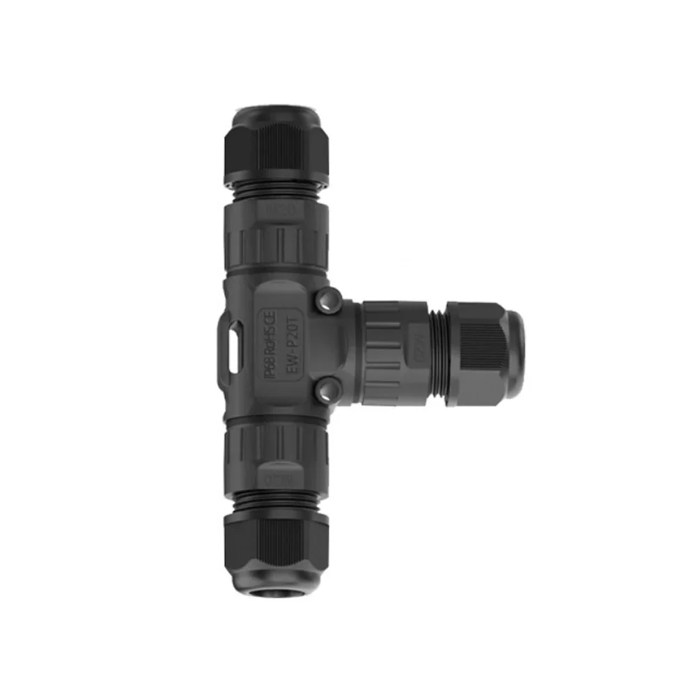 Screwless Connector 0.5mm -2.5mm Waterproof Connector Pull And Press Mechanism Nylon PA66 Material For Solar Panels