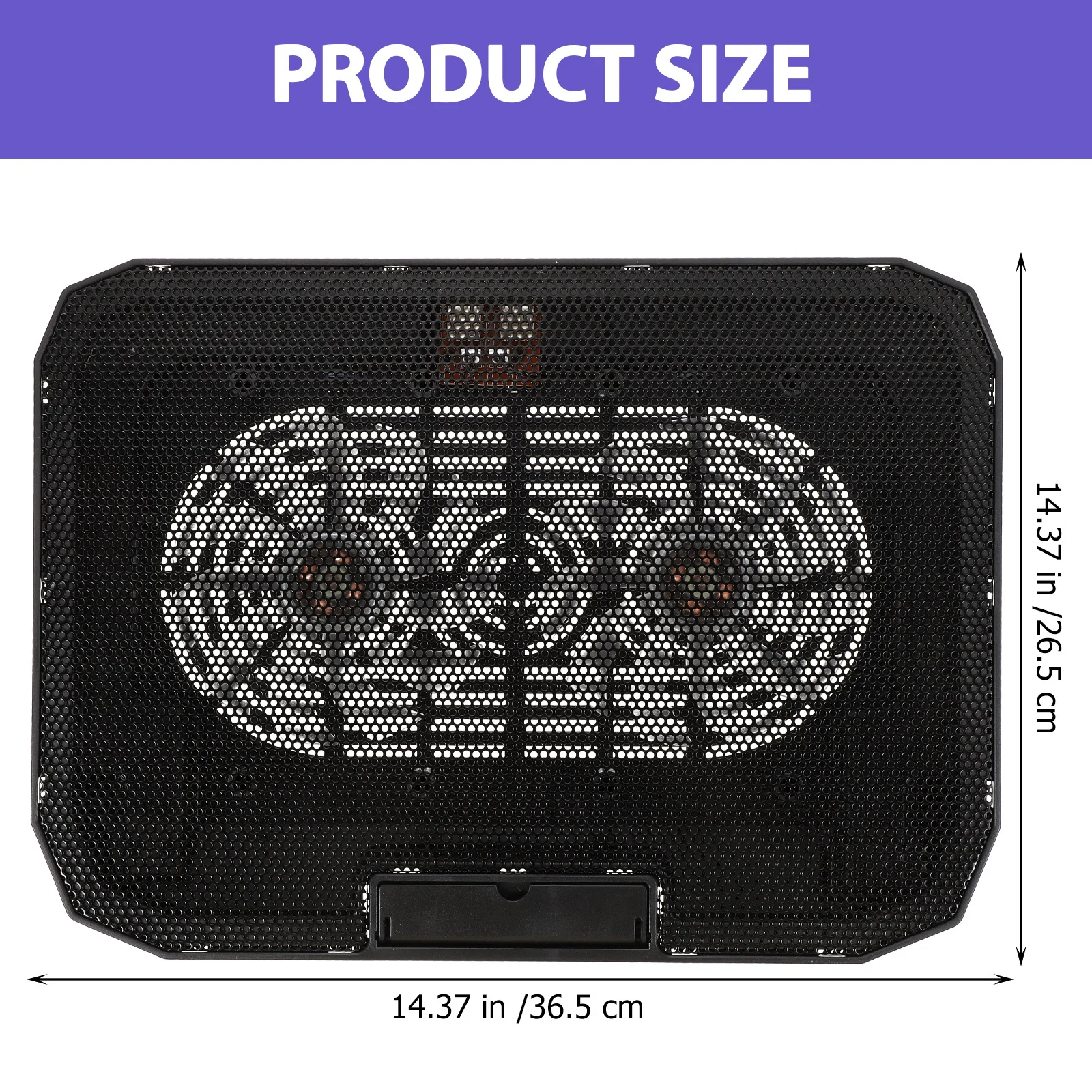 

1Pcs Laptop Cooling Rack Ergonomic Silent Adjustable Stand Home Office Travel Neck Pain Relief Multi-Functional Cooler