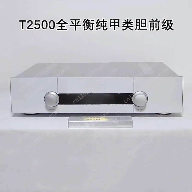 

T2500 Полностью симметричный ламповый предусилитель класса A с дистанционным управлением, флагманский Hi-Fi усилитель для аудиофилов