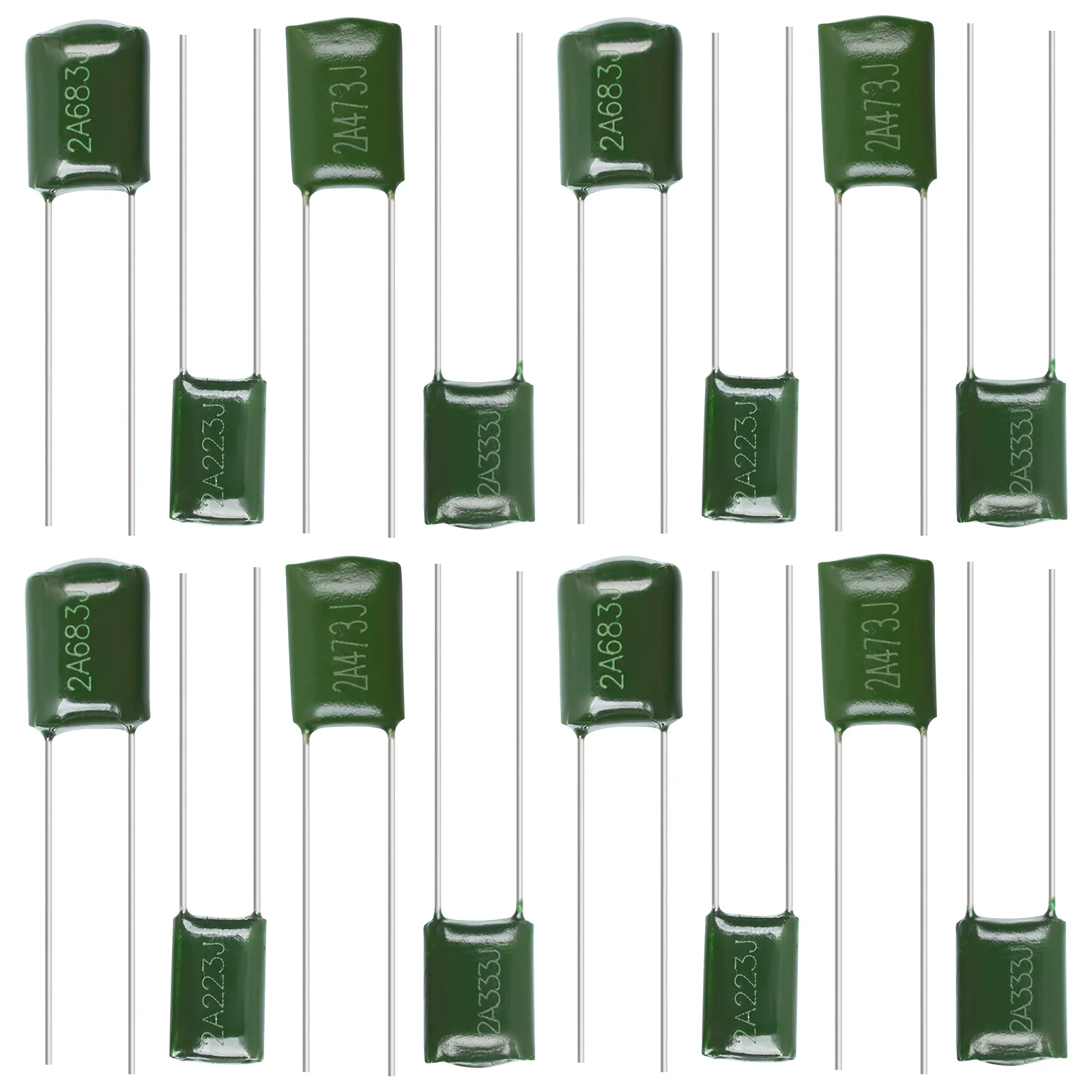 16Pcs Guitar Capacitors Copper Material Replacement for Electric Bass Guitar Tone Capacitors Accessories Copper Capacitor