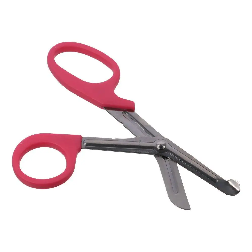 New Safety Stainless Trauma Shears 18.5cm Bandage Scissors Nursing Scissors Bandage Scissors Art Tool Kits Student Tools