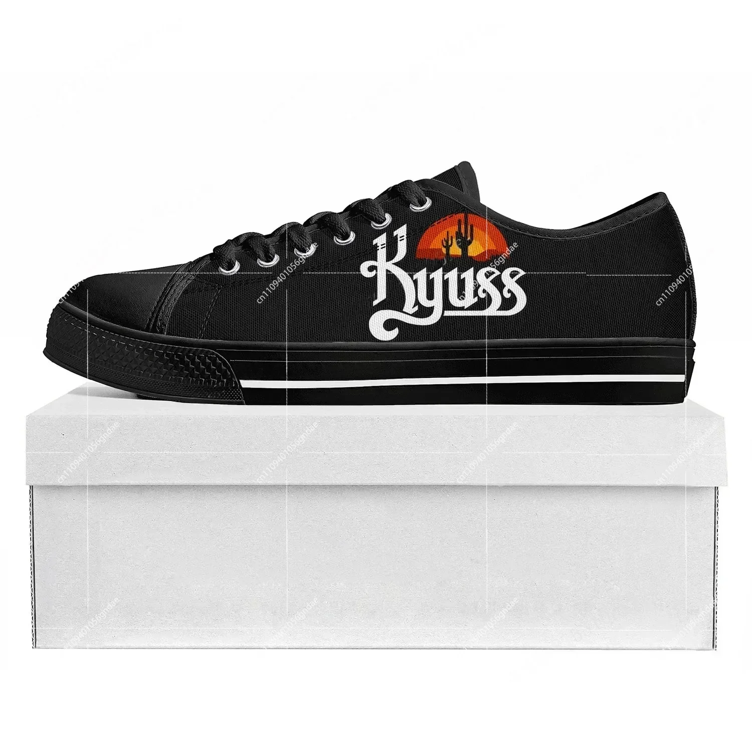 

Kyuss Metal Rock Band Low Top Sneakers Mens Womens Teenager Canvas Sneaker Prode Casual Couple Shoes Custom Shoe