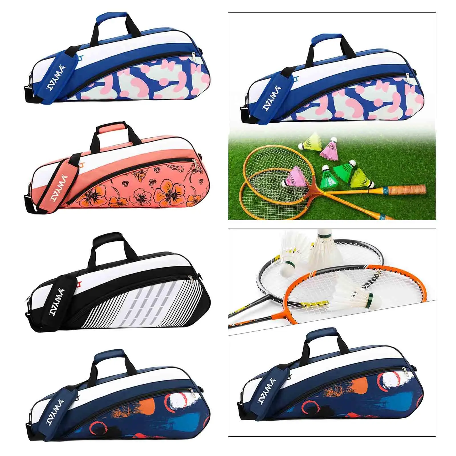 

Tennis Racket Bag Tennis Handbag Fashion Racket Sports Backpack for Recreational