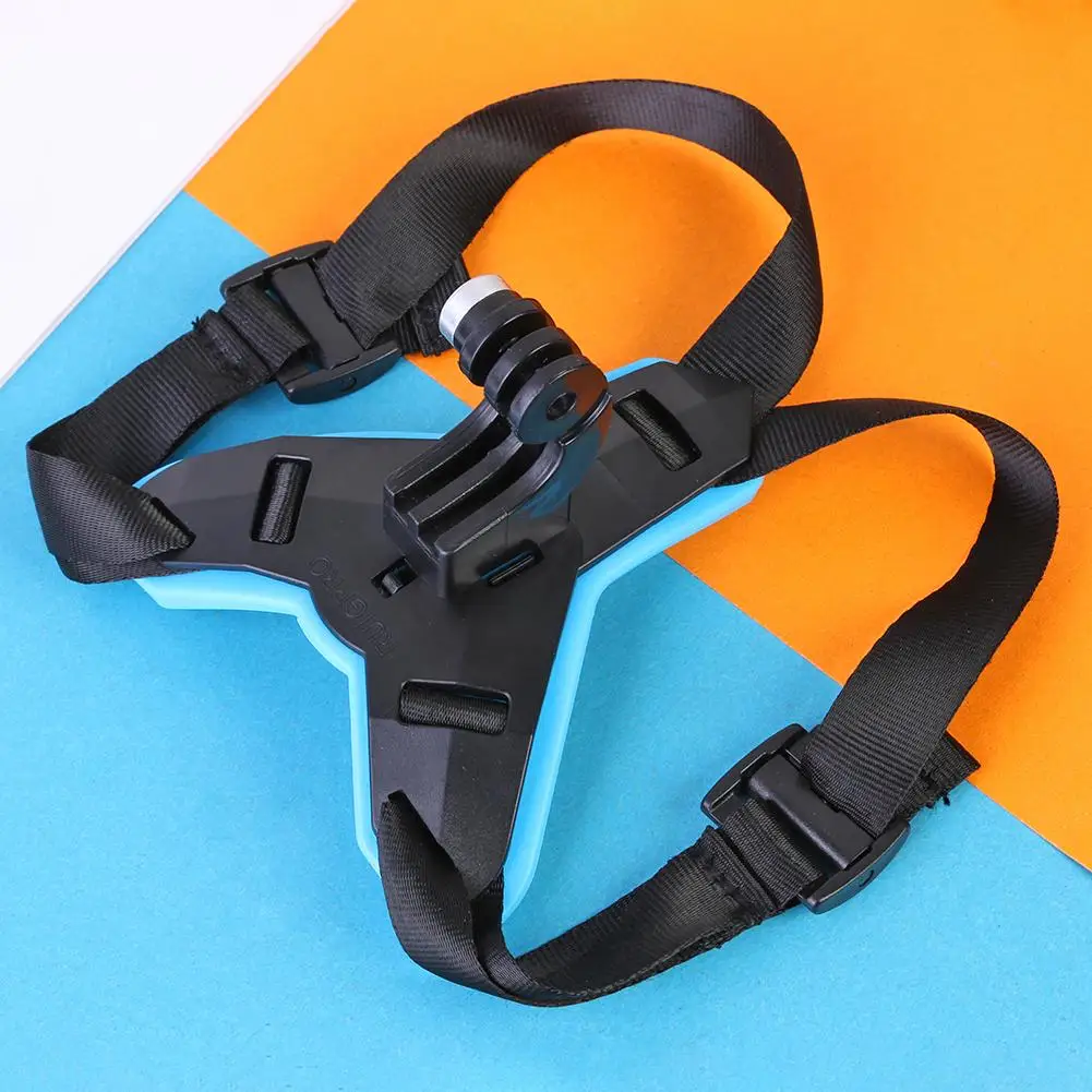 دراجة نارية خوذة حزام جبل الجبهة الذقن حامل حامل ل GoPro Hero13 12 1110 9 DJI Insta360 Yi عمل حامل كاميرا الملحقات