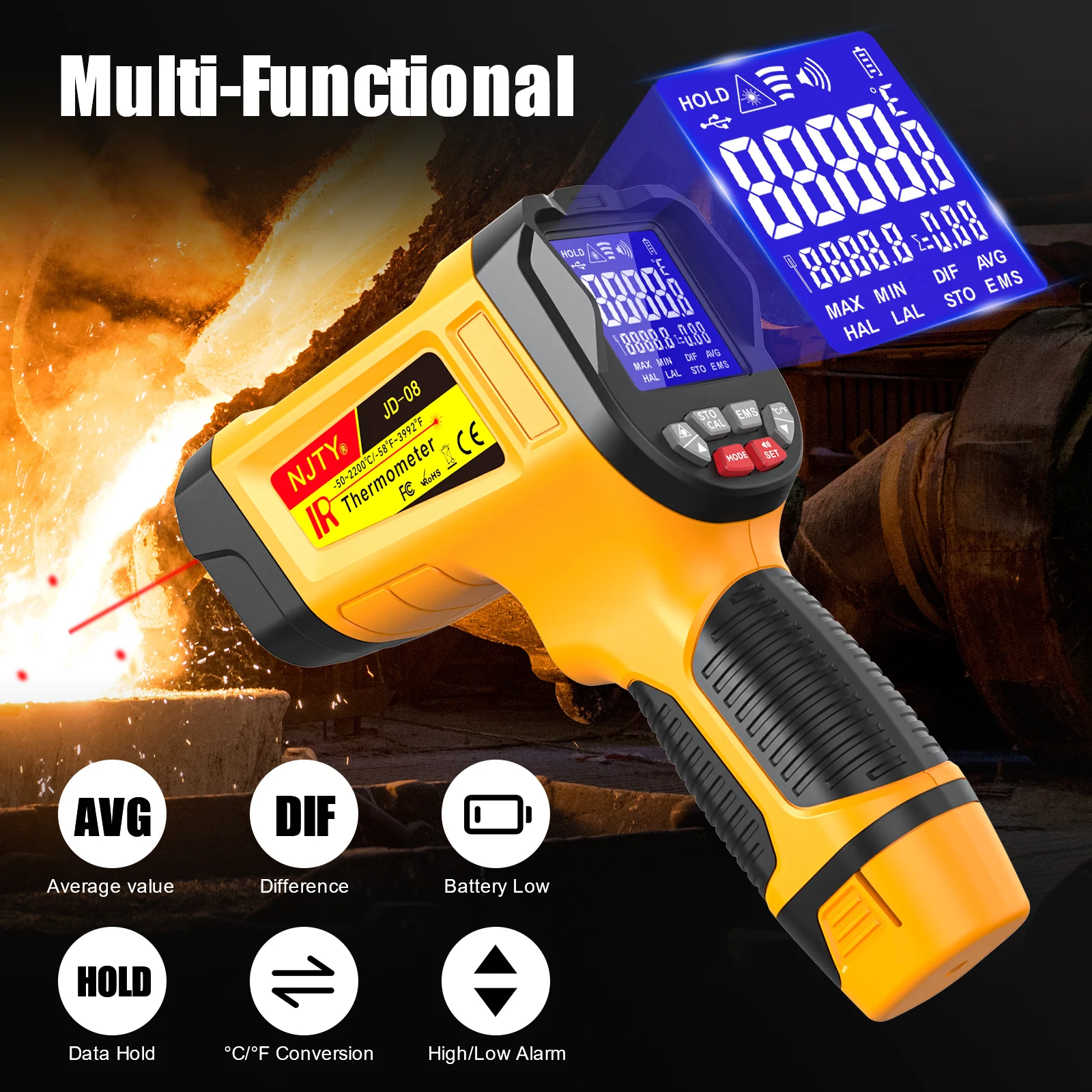 Thumbnail 2 - #78 Highest Rated Infrared Thermometers to Buy in 2026