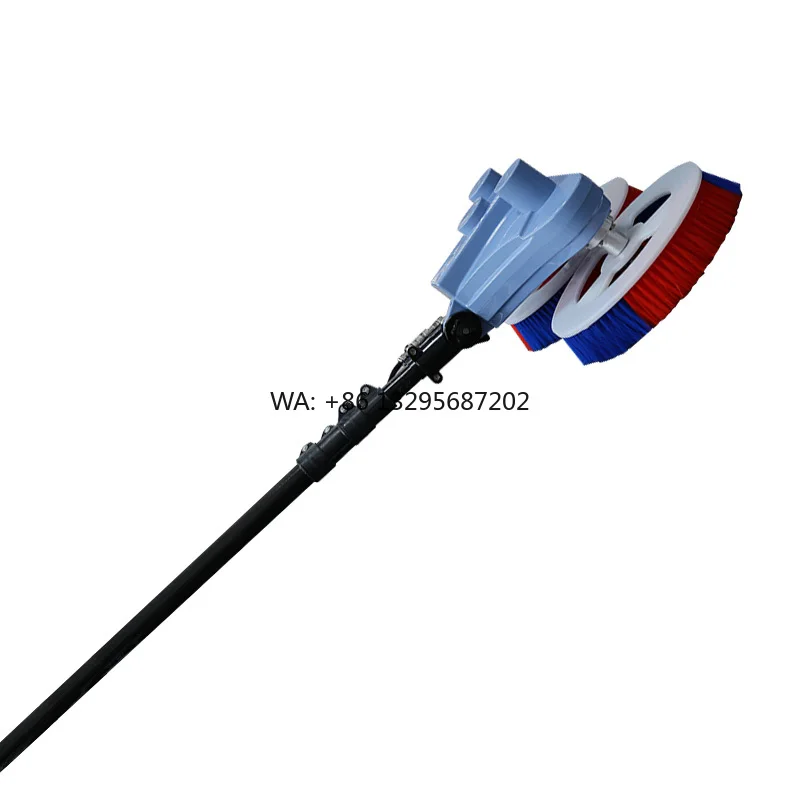 

Multifit Mains Power Supply Mode Brush Double Head Electric Cleaning Brush 3.5m Photovoltaic Cleaning Tool