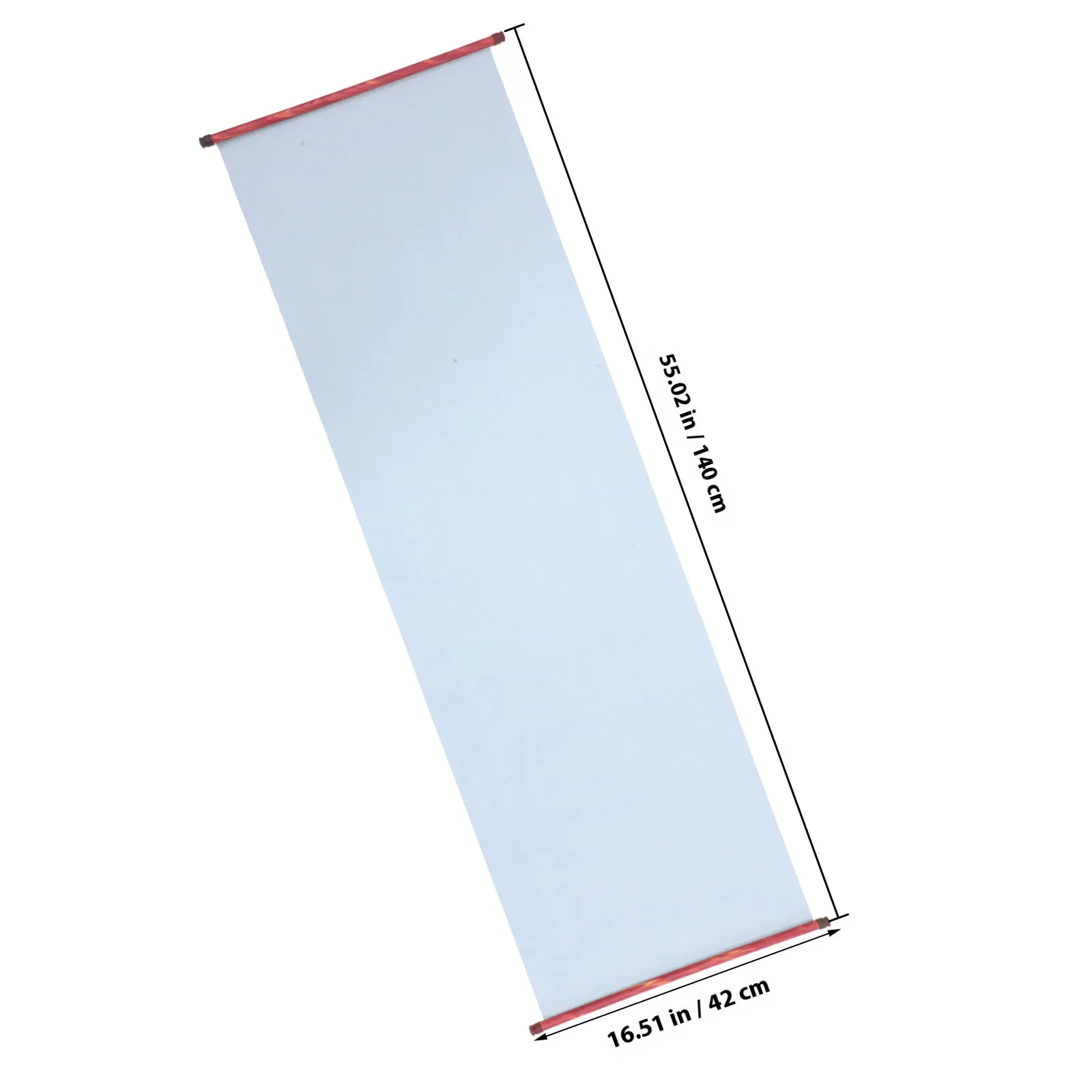 Water Painting Cloth Scroll 1.4mx46cm Reusable Chinese Calligraphy Mat Soft Texture Ideal for Home School Student Stationery