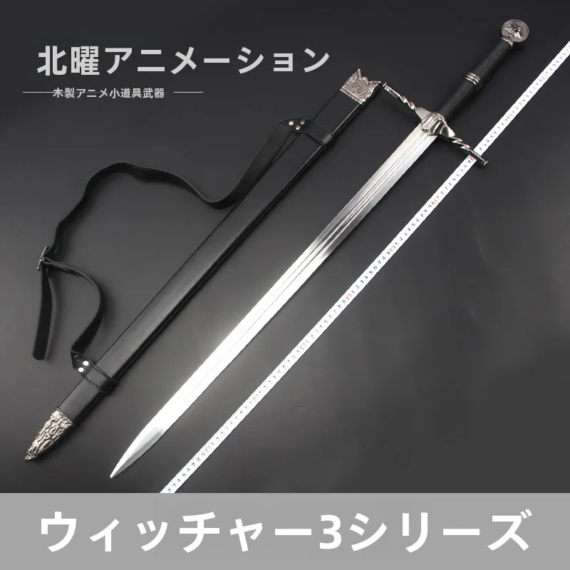 3-Epees-de-bete-a-double-tete-en-alliage-metallique-non-affutees-pour-cosplay-accessoires-et-equipements-d'armes