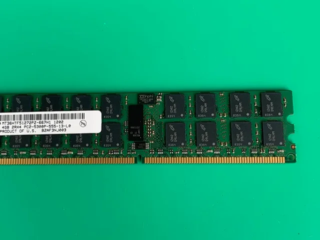 

1pcs for MT36HTF51272PZ-667H1 4GB 4G 2Rx4 PC2-5300P memory