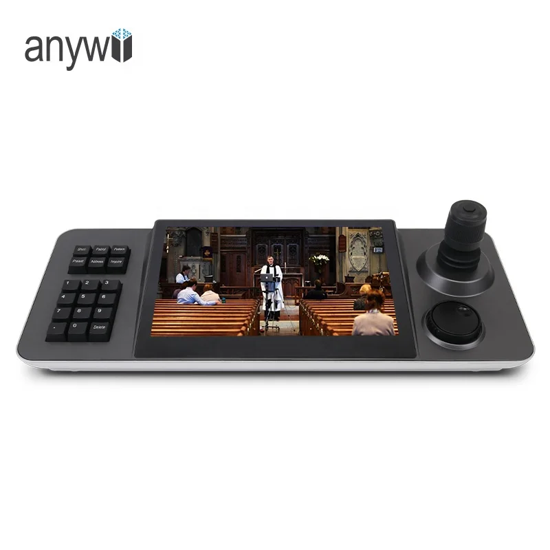 

C1 Mini Touch Screen Controller Joystick Live Stream Camera Broadcasting Video Conference Controller Joystick Keyboard