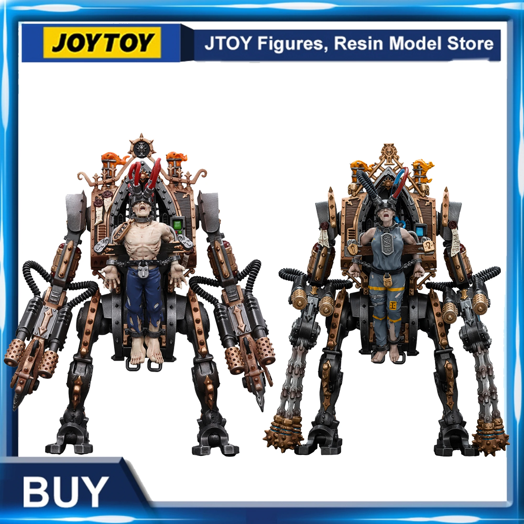 [IN-STOCK] JOYTOY Warhammer 40k 1/18 Action Figures NEW Adepta Sororitas Penitent Engine Anime Model Toys Gifts Free Shipping