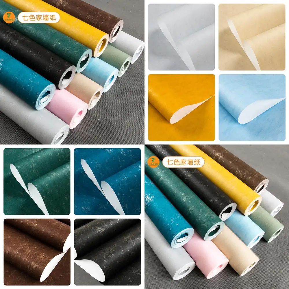 

Simple Retro Cloud Mist Pattern Gold Wallpaper for Living Room Bedroom Home Decoration Full Coverage Luxury Subtle Pattern Black