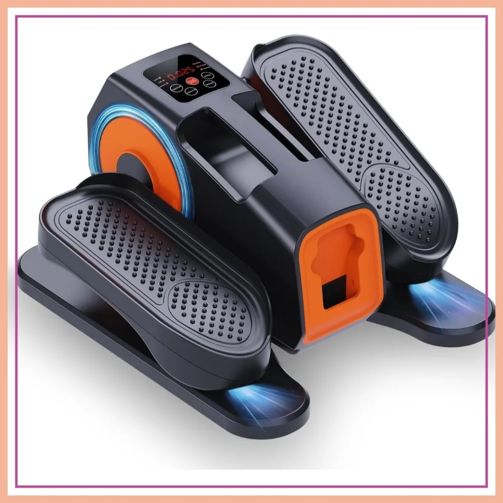

Under Desk Elliptical for Seniors, Electric Seated Pedal Exerciser with Remote, 12 Speeds