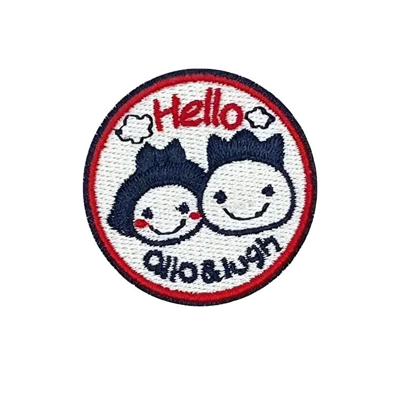 

Тканевая наклейка с мультяшным узором, милые животные, компьютерная вышивка, печать, украшение для одежды, нашивка для одежды, наклейка