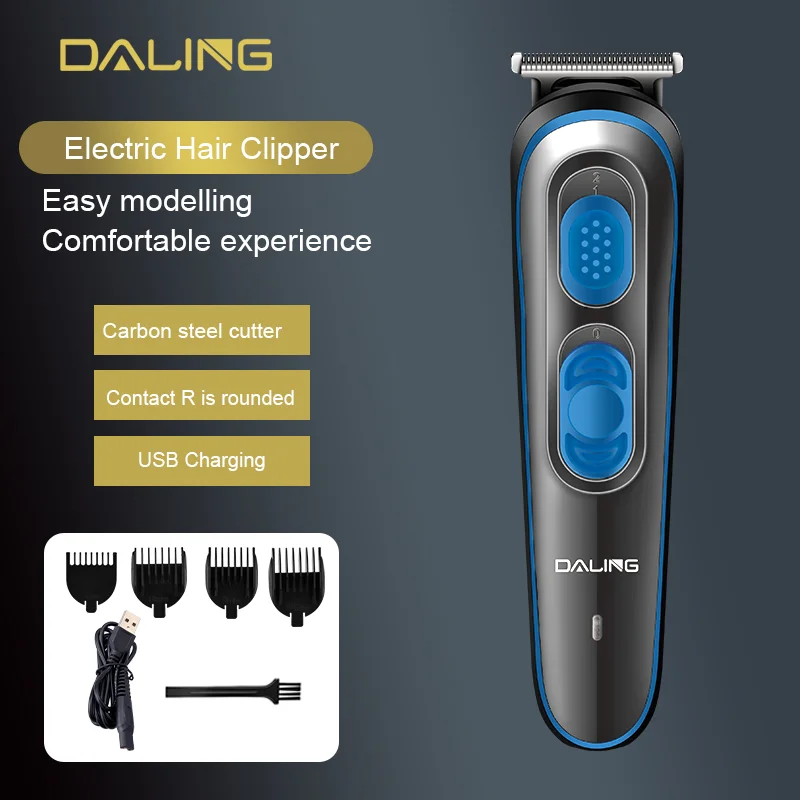 DALING DL-1522 Electric hair clipper, hair clipper for adults and children,trimming sideburns and shaping bald heads, trimmer