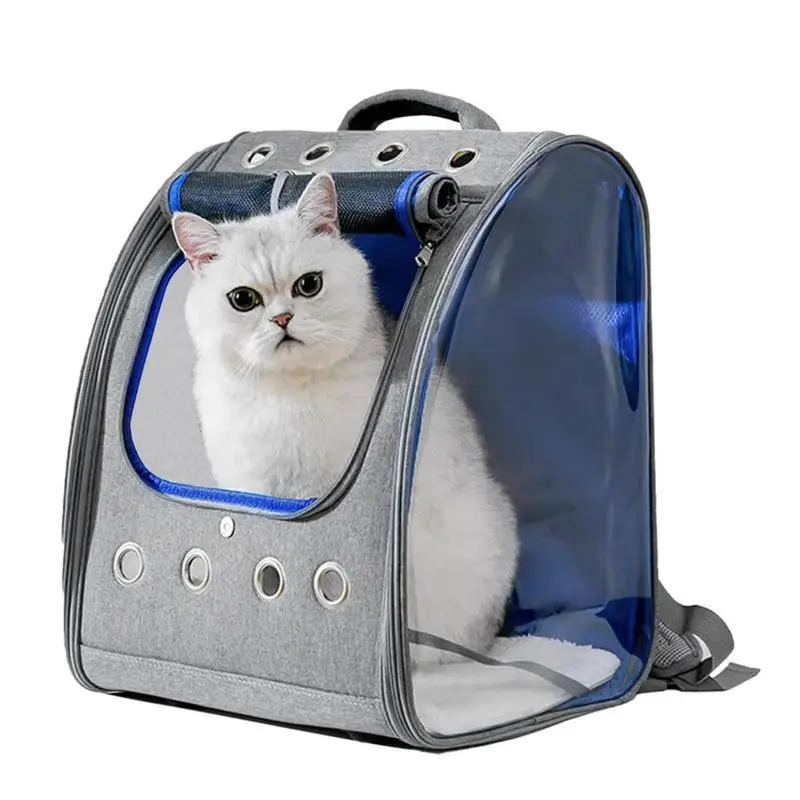 

Cat Dog Carrier Bag Portable Pet Carrier Backpack With 8 Hole Ventilation Breathable Travel Puppy Kitten Bags Use See A Doctor