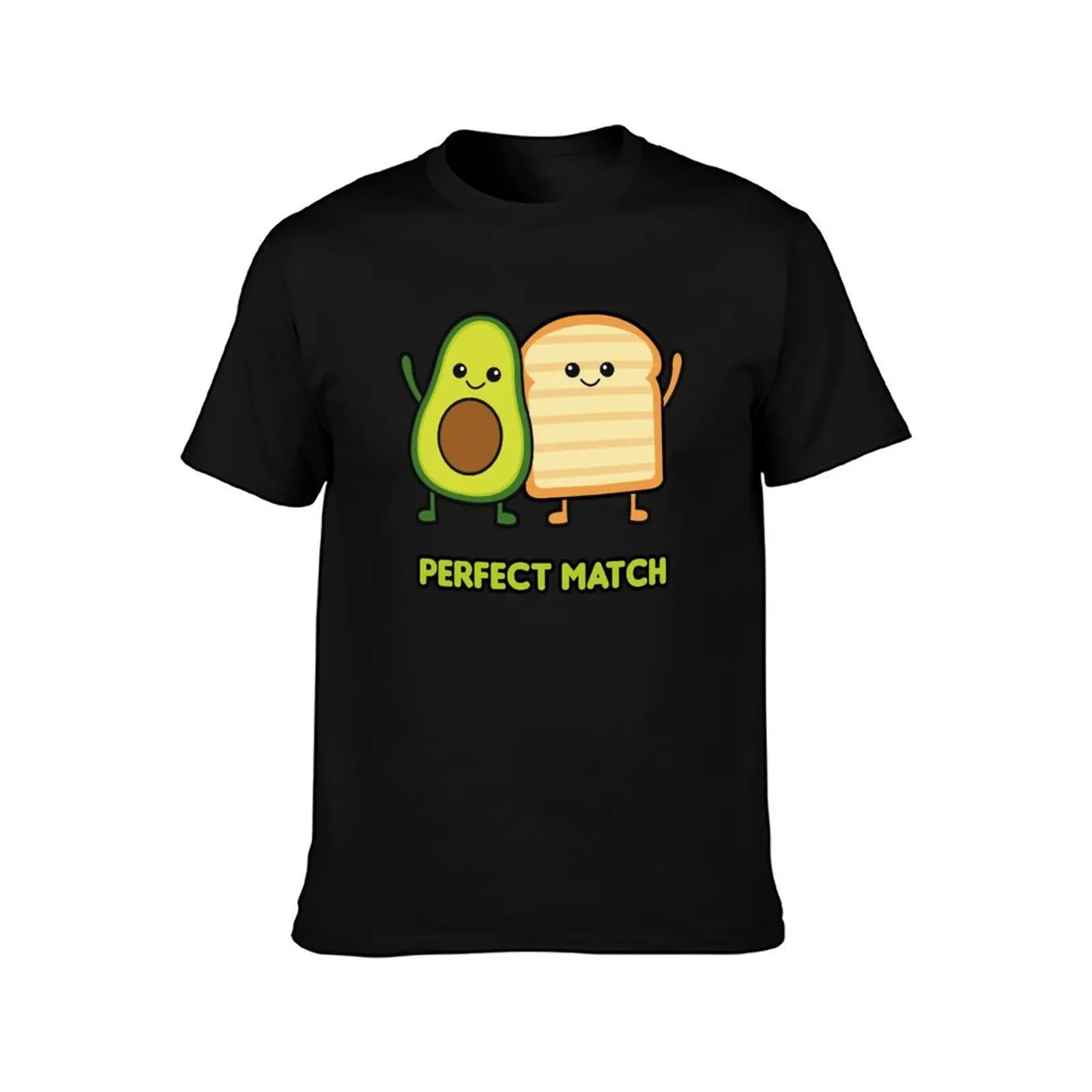 Avocado toast T-Shirt, Summer Casual Cotton Tee, Oversized Streetwear Tops, Vintage Graphic Print, Loose Fit Short Sleeve