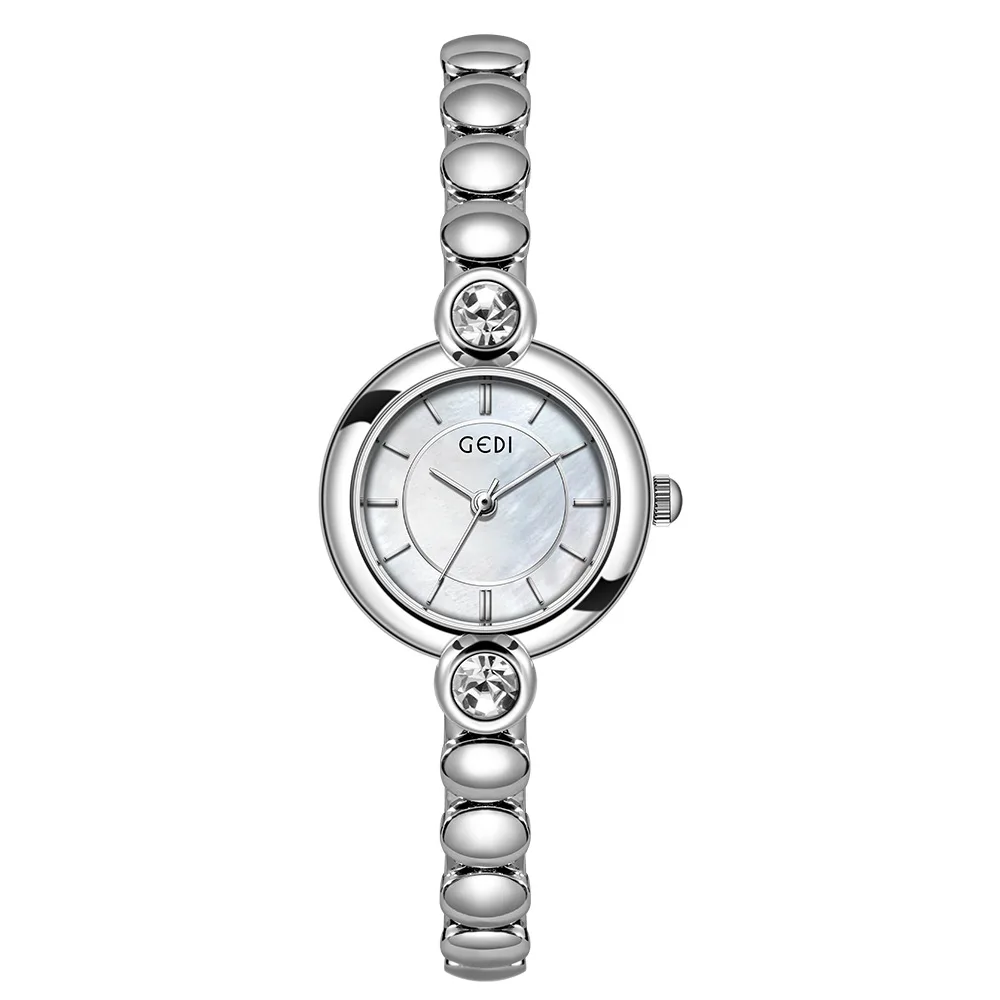 UTHAI CQ374 Reloj de mujer de moda, pulsera de aleación exquisita resistente al agua, reloj de cuarzo, reloj de regalo ligero de lujo, relojes para mujer
