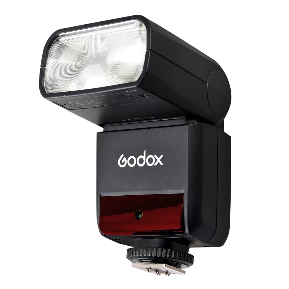 Godox TT350 Mini TTL Flash, featuring 2.4G wireless HSS high-speed sync for Canon, Sony, Fujifilm, Nikon and Olympus cameras