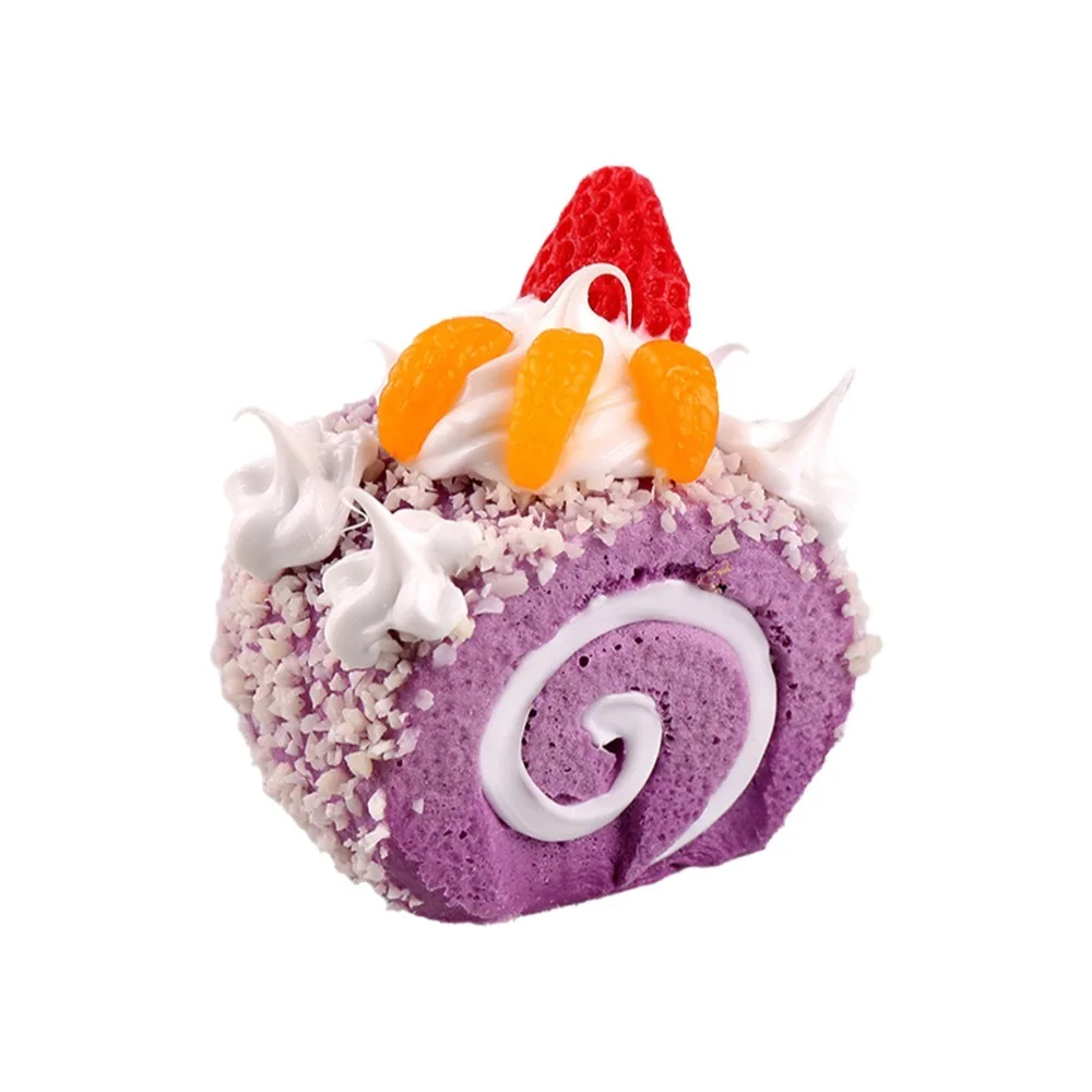 New Rebound Cake Squeeze Cartoon Soft Fidget Squeeze Anti-stress Refrigerator Magnets Student