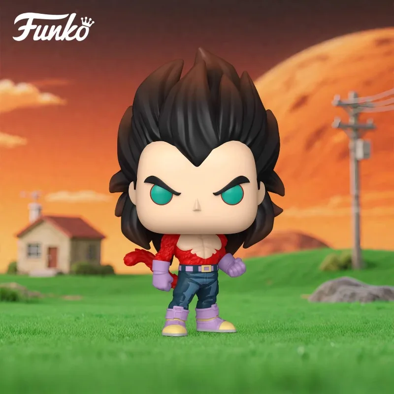 

Genuine Edition FUNKO POP《Dragon Ball GT Super Saiyan 4 Vegeta》Anime Action Desktop Decoration Ornament Model Toys Collectible