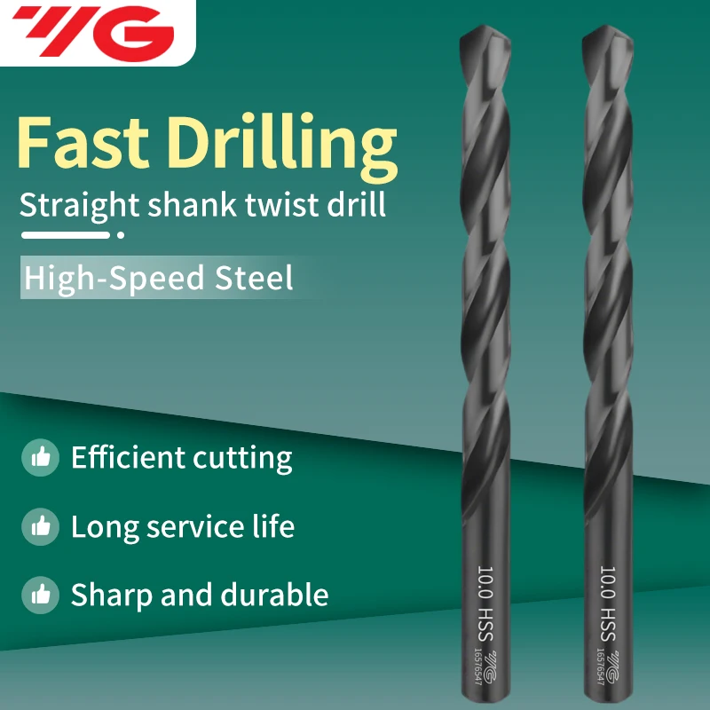

Korea YG-1 D1101 Twist Drill Bit High Speed Steel Straight Drills 1.0-13.0mm