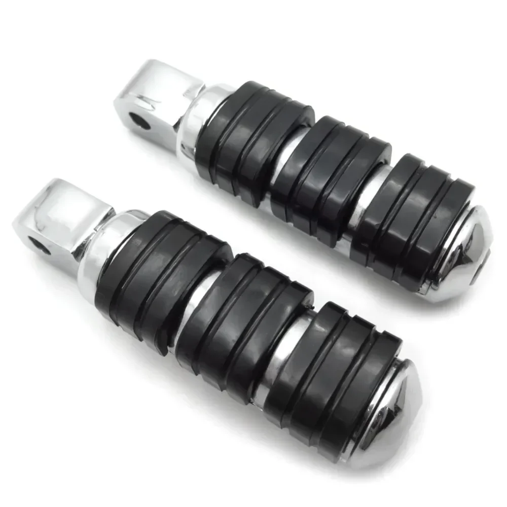 Запчасти для мотоциклов, задняя подножка для Honda VTX Valkyrie Shadow 1100 VT1300, Suzuki Volusia, задняя крышка, ХРОМ