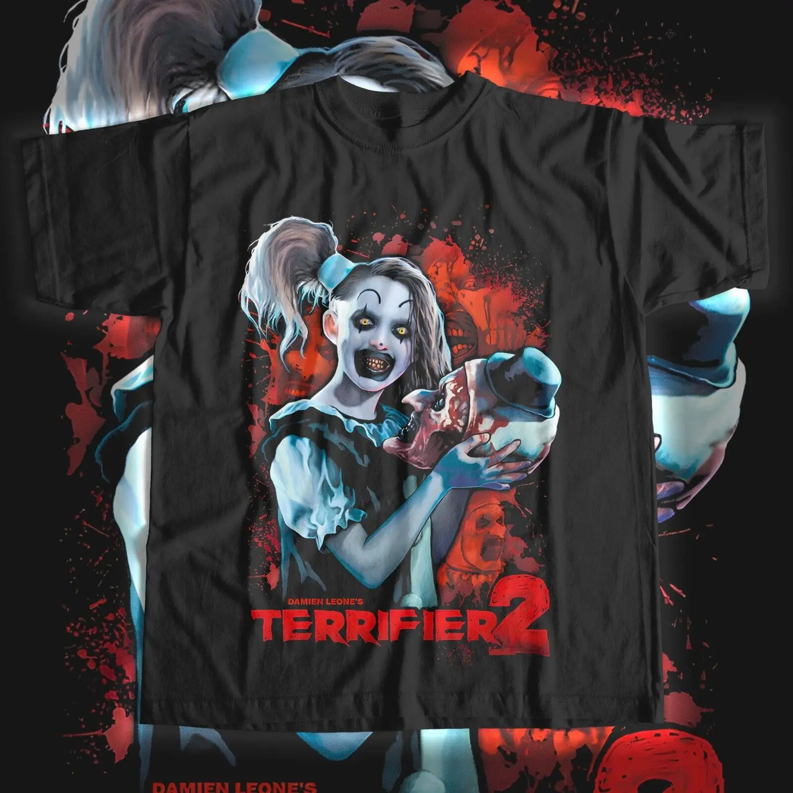 Halloween Night Horror to Terrify 2 Graphic Movie Classic Tee Shirt Big Tall #14