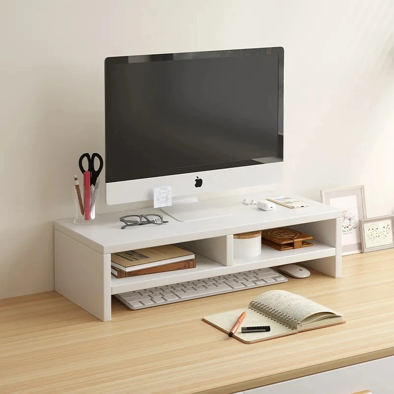 Display, Elevated Computer, Elevated Laptop Stand, Desktop Storage Rack, Multi-layer Desktop File Rack JJ1302