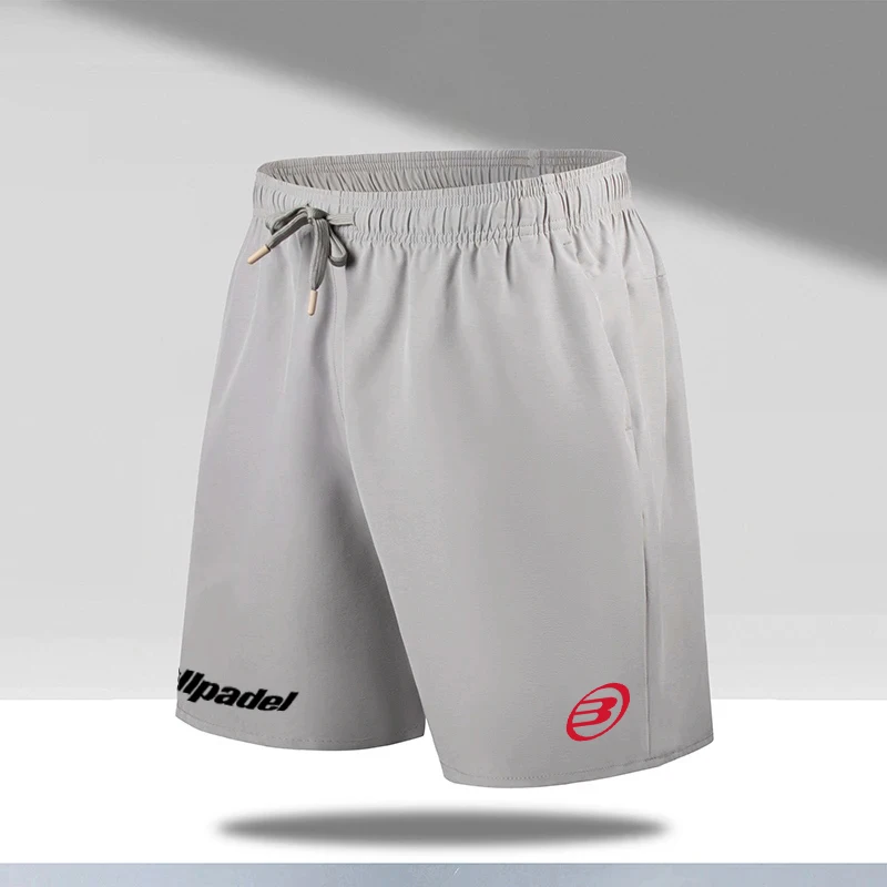 Pantalones cortos deportivos de Pádel para hombre, pantalones cortos de tenis transpirables, pantalones de Bádminton de secado rápido, ropa