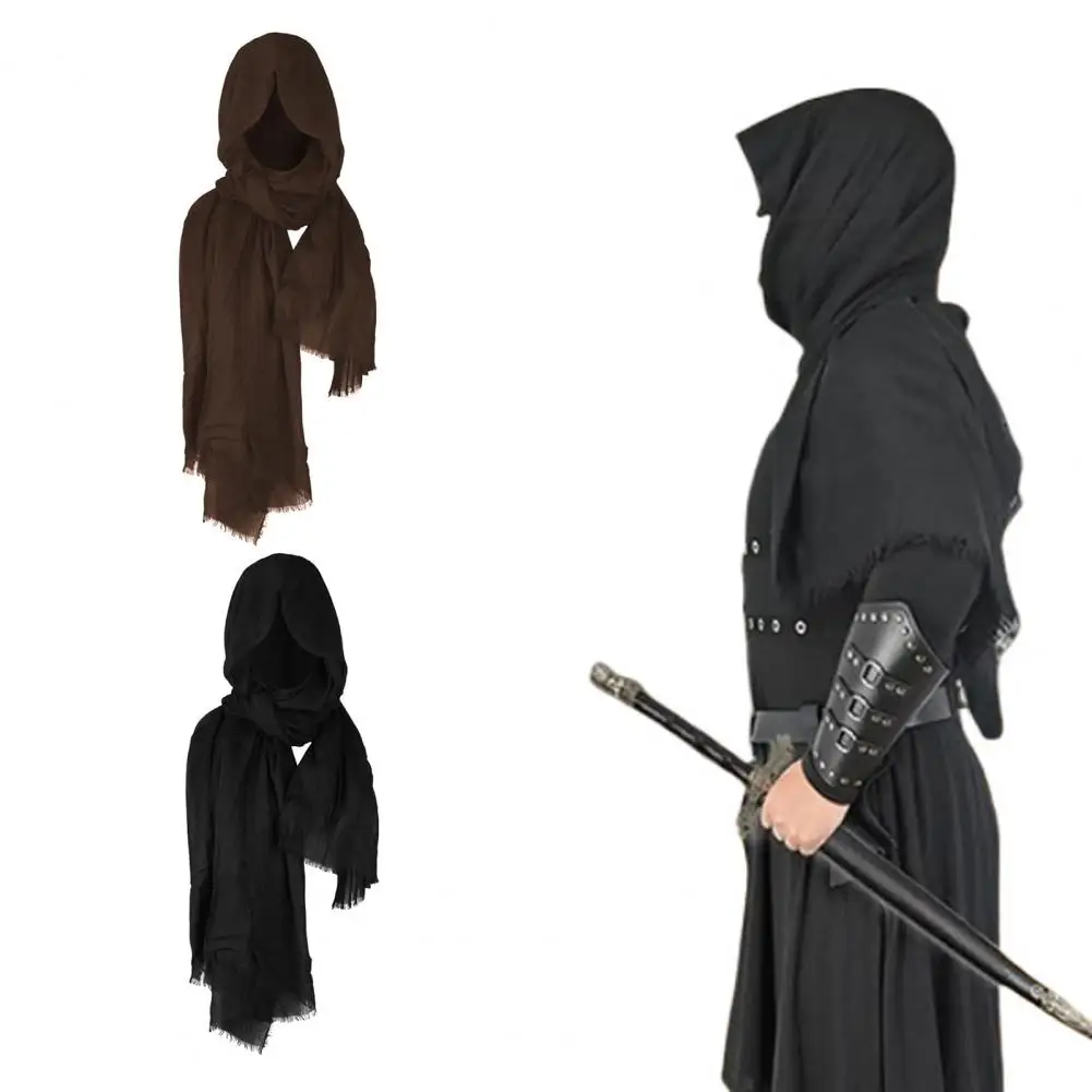 عصر النهضة نصف الكتف كيب شال عباءة زي فارس شال عباءة عصر النهضة الكتف كيب مجموعة لملحقات دعامة الهالوين #2