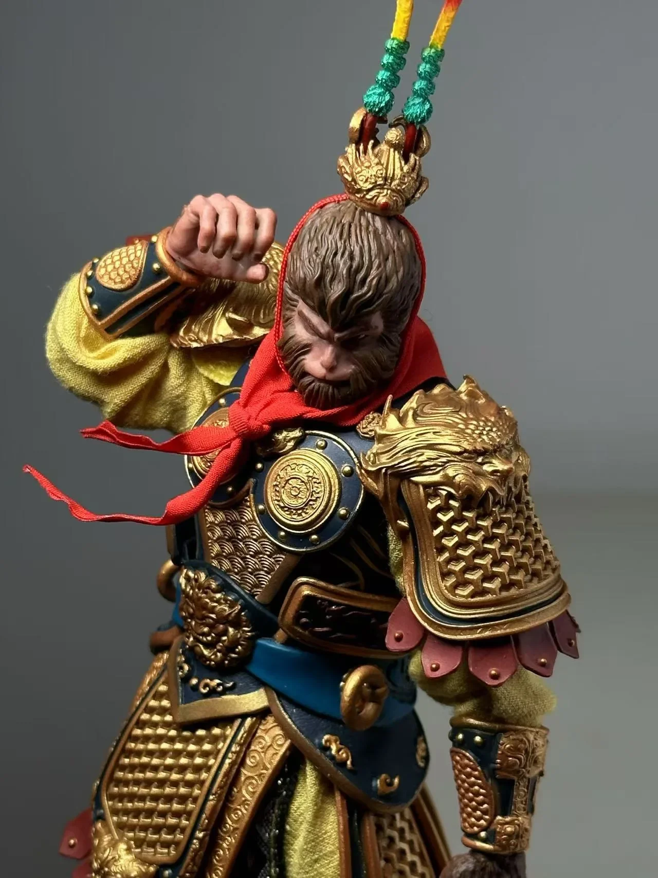 

In Stock 1/12 Drive Studio X Dream Studio If after Journey to the West Fight against Buddha Sun WuKong Action Figure Toy Gifts