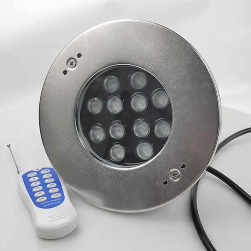 Indoor and Outdoor Swimming Pool Sauna Special Stainless Steel Concealed Installation with Embedded Parts Underwater Pool Lights