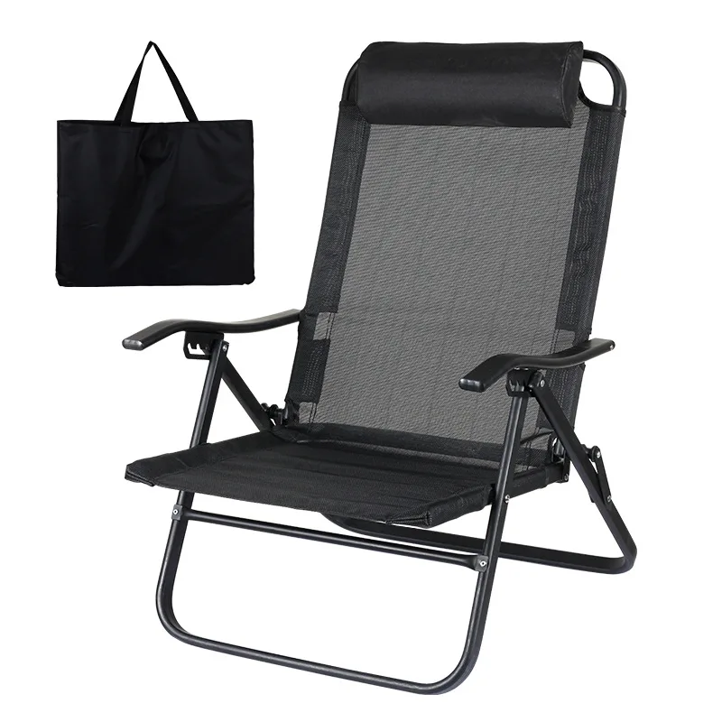 

Amano carbon steel adjustable Kermit chair convenient picnic camping table and chair lunch break beach deck chair outdoor