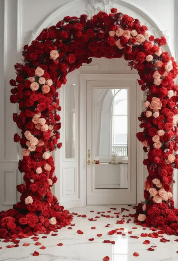 خلفية تصوير Mehofond ، زهور وردة حمراء رومانسية ، ديكور صورة الأمومة ، خلفية لاستوديو الصور ، حفل زفاف عيد ميلاد ، بالغ