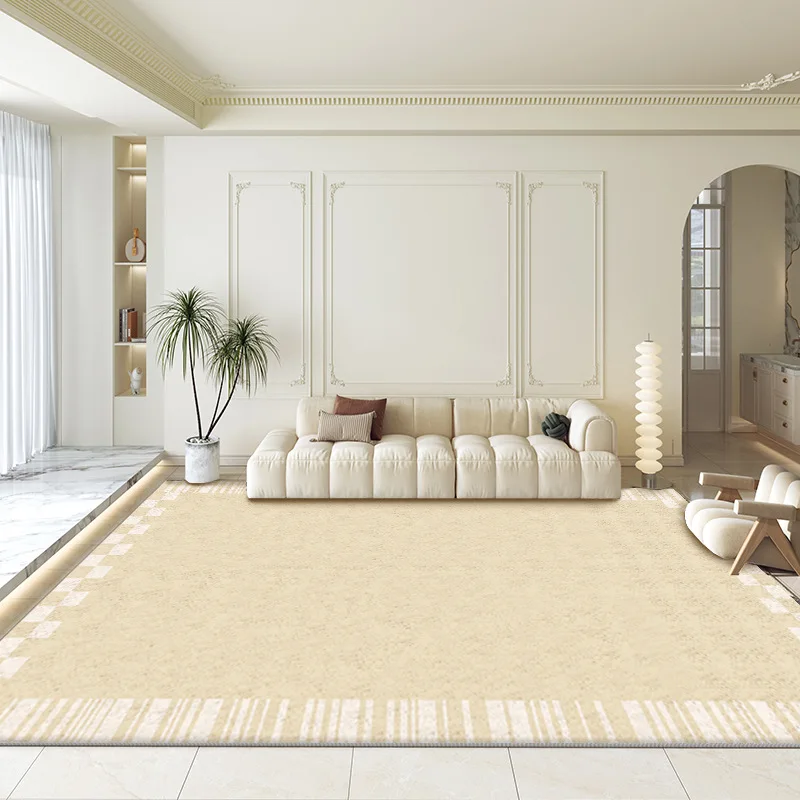 

Light Luxury Carpet Imitation Cashmere Japanese Style Bedroom Large Area Floor Mat Home Full Plush Carpet